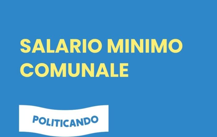 Mozione salario minimo comunale