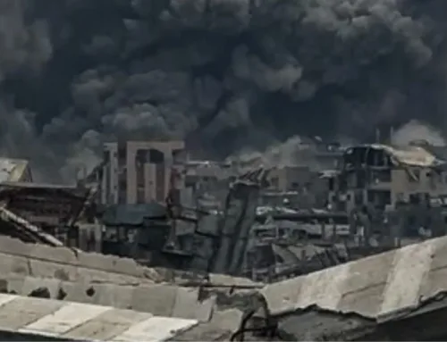 Gaza: terra e corpi feriti